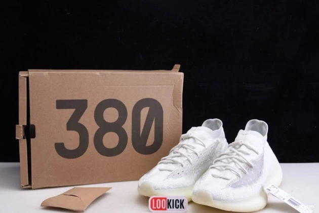 Glow Yeezy Boost Adidas GZ8668 Calcite 380 1202